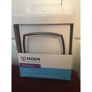 New Moen Boardwalk Chrome Towel Ring Model Y3286CH,‎ BRAND NEW